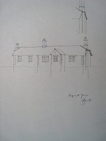 Upcott  Farm sketch